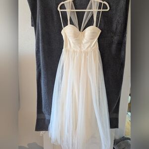 Hello Molly Cream Tulle Dress